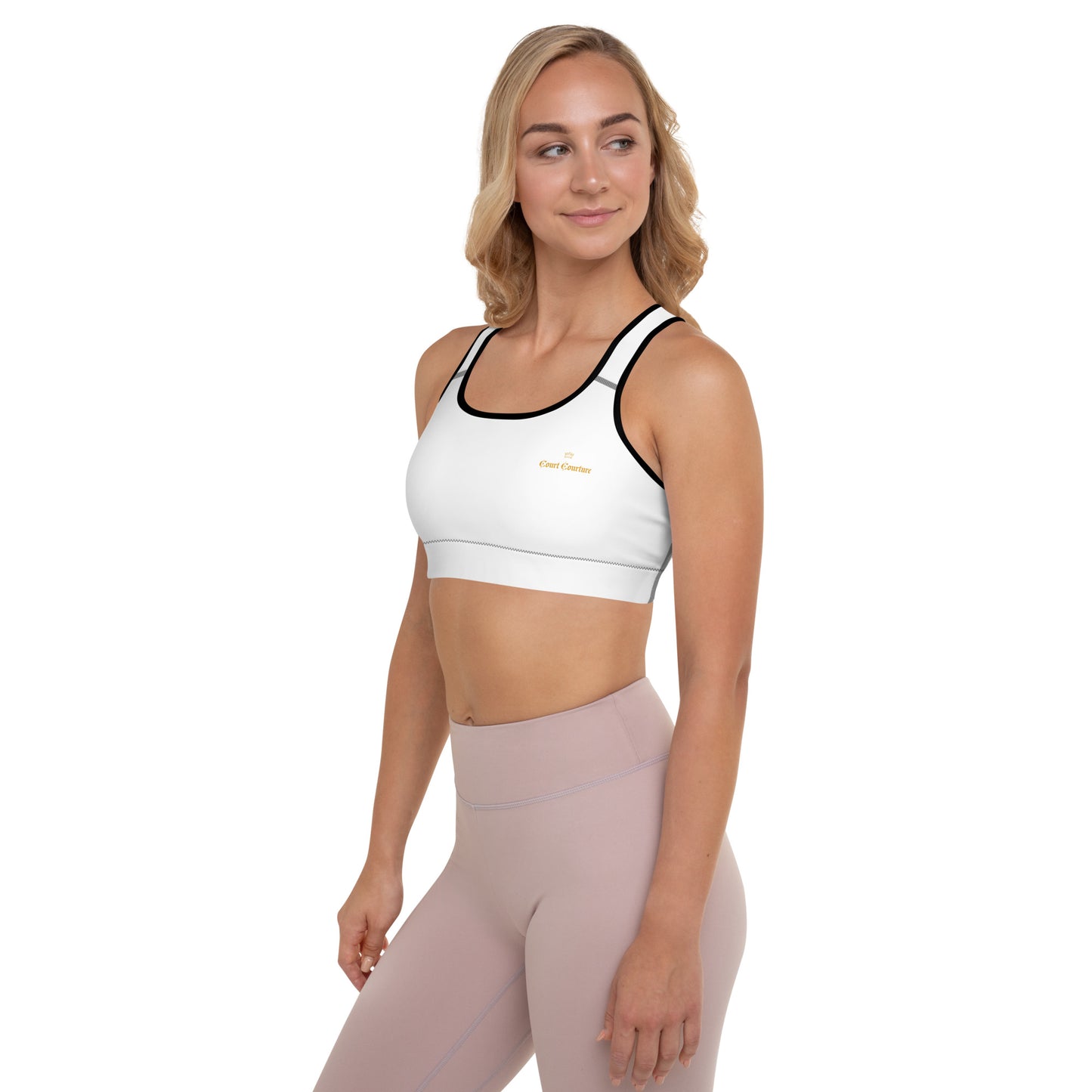 Court Courture - Pickleball , Tennis and other Court Enthusiasts - Padded Sports Bra