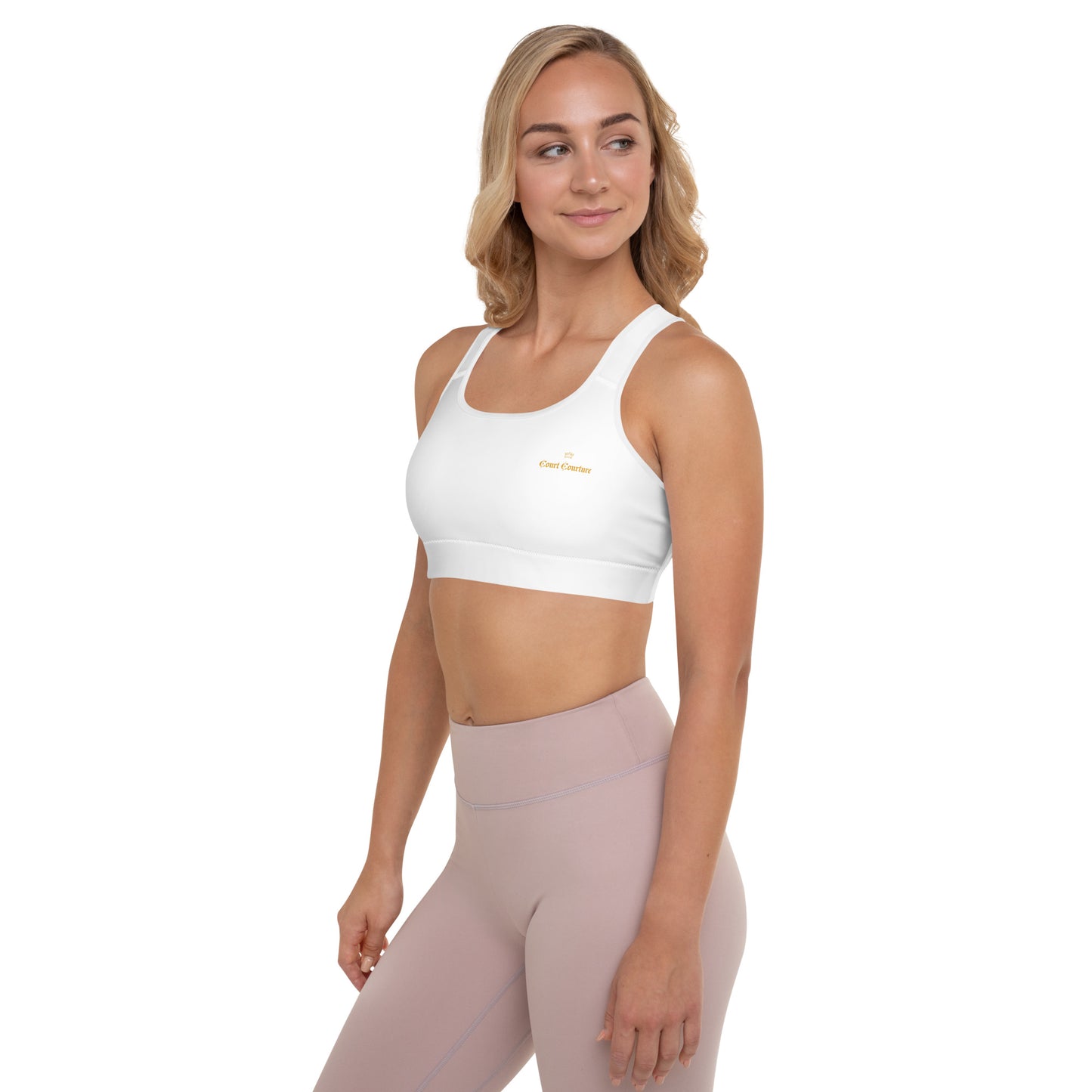 Court Courture - Pickleball , Tennis and other Court Enthusiasts - Padded Sports Bra