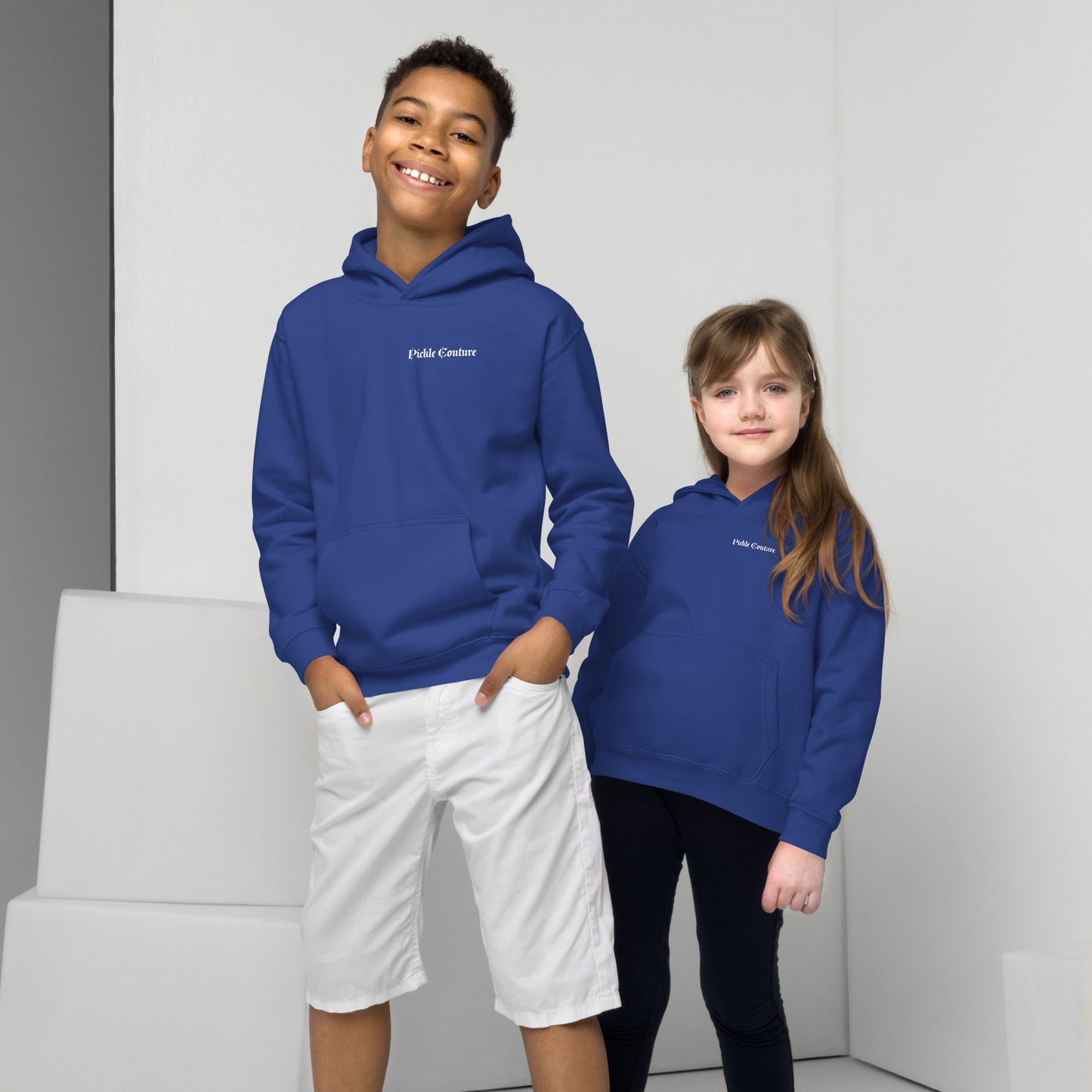 Pickle Couture - Kids Hoodie - Pickleball enthusiast