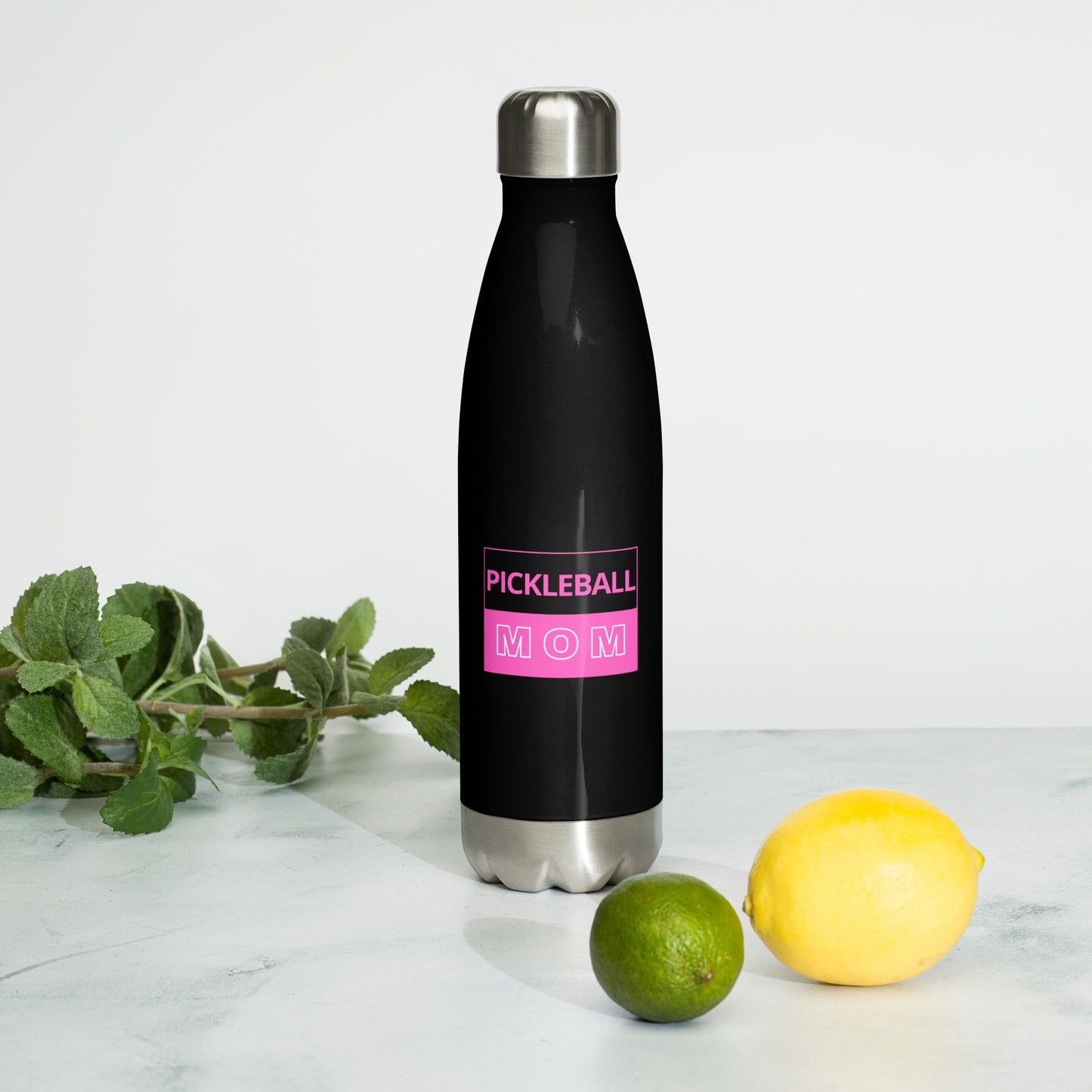 Pickleball Mom, Stainless steel water bottle - It's Only the Fastest Growing Sport in America