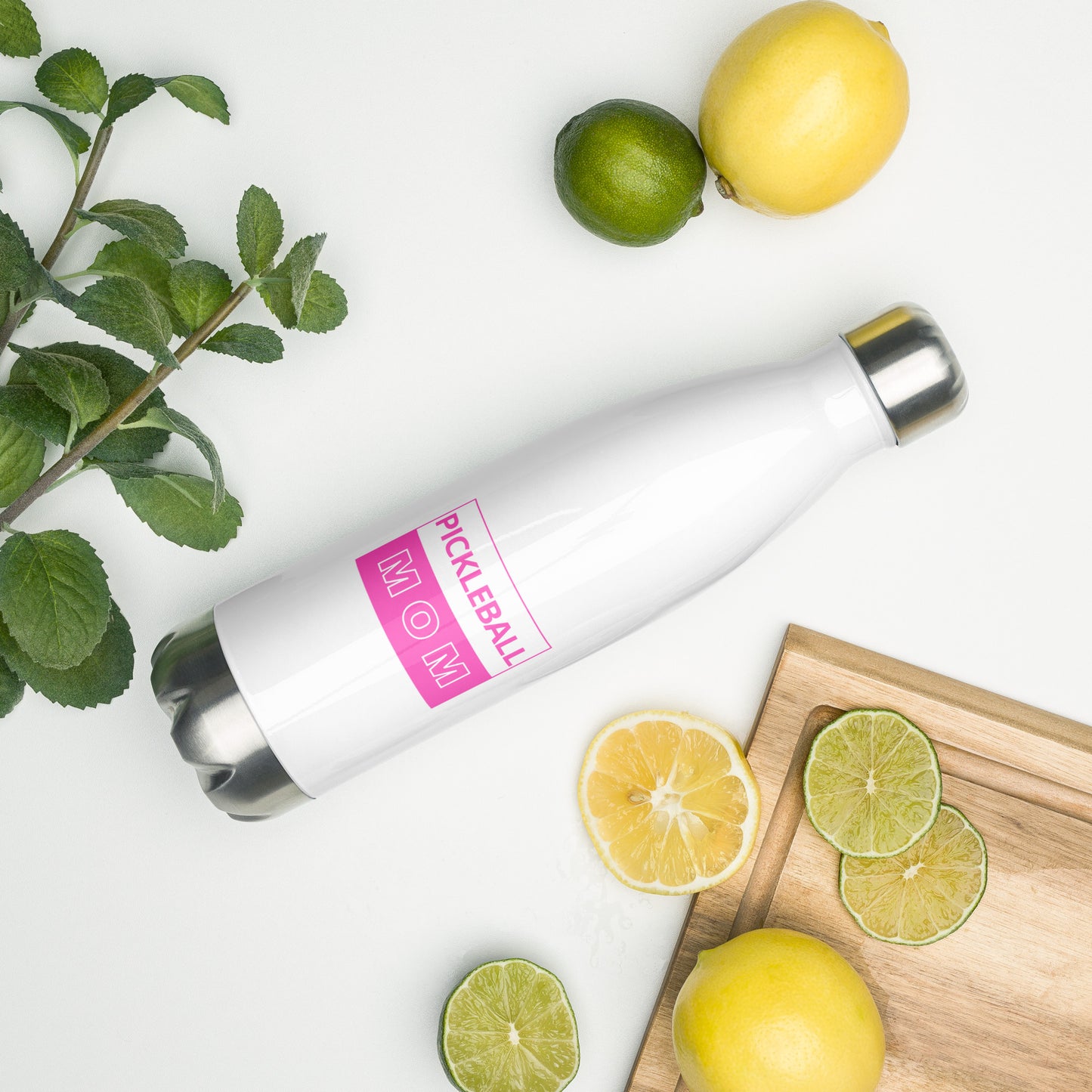 Pickleball Mom, Stainless steel water bottle - It's Only the Fastest Growing Sport in America