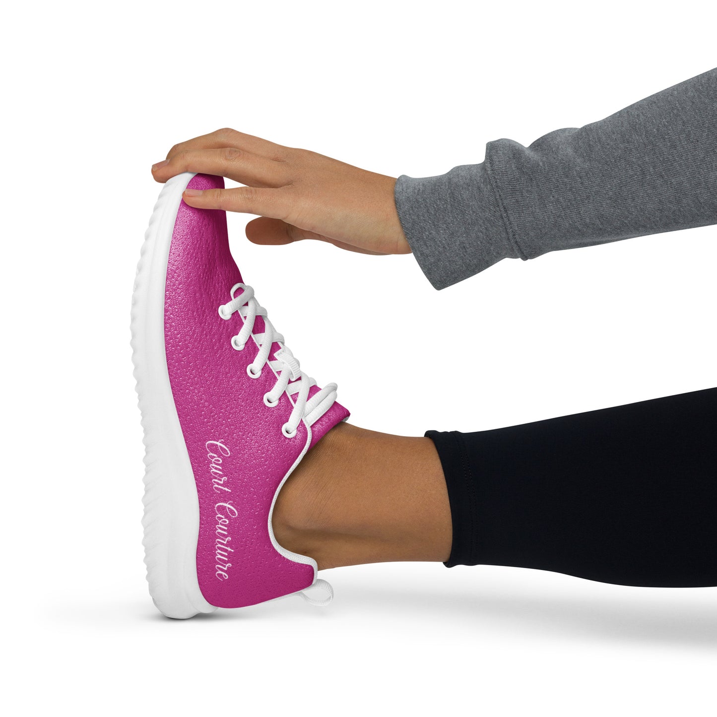 Court Couture Pink Athletic Shoes: Ultra-Comfy, Court-Ready Footwear for Pickleball, Tennis, and Active Enthusiasts