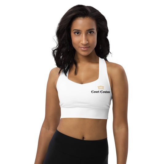 Court Courture - Your Favorite Pickleball or Tennis Sports longline Bra