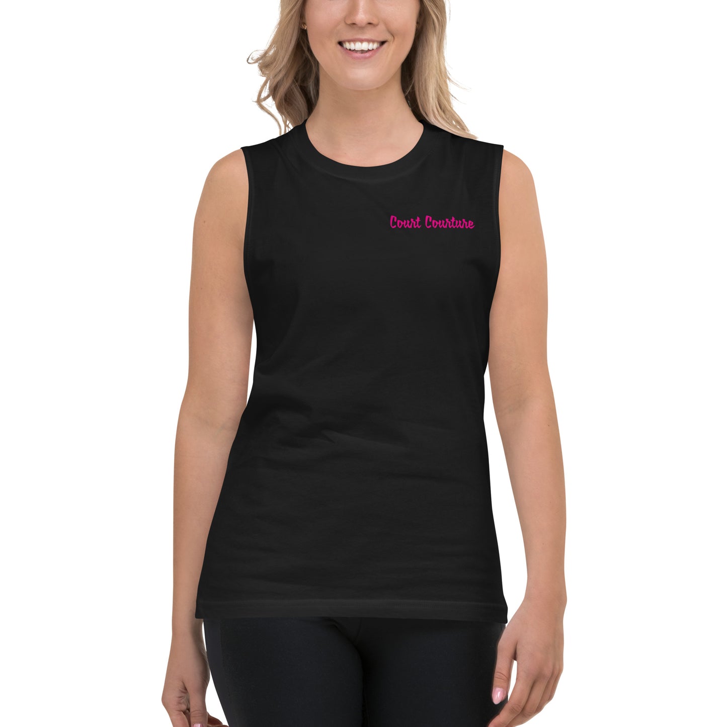 Court Courture - Pickleball & Sports Enthusiast - Women's (or Men's) Muscle Shirt