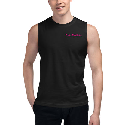 Court Courture - Pickleball & Sports Enthusiast - Women's (or Men's) Muscle Shirt