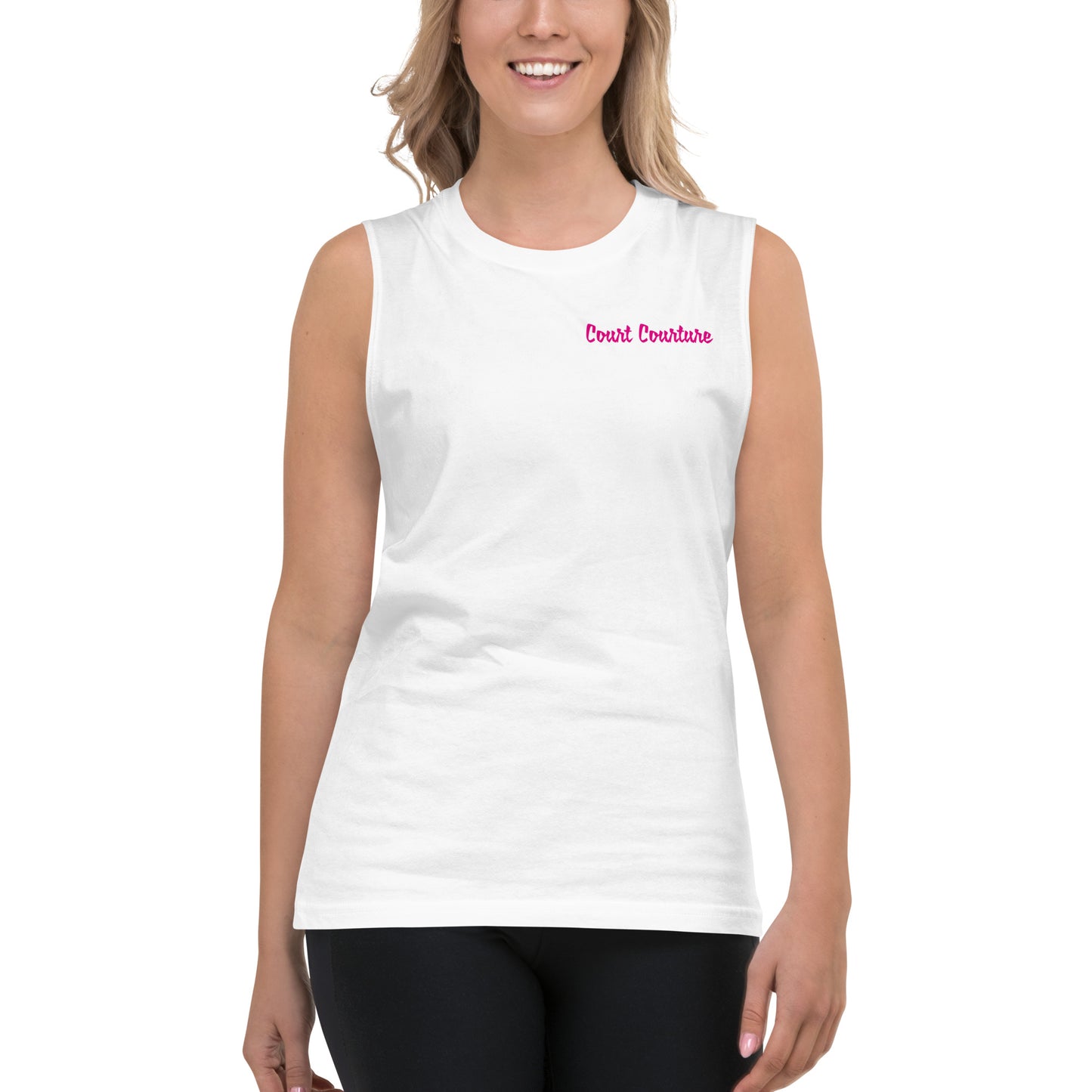 Court Courture - Pickleball & Sports Enthusiast - Women's (or Men's) Muscle Shirt