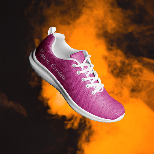 Court Couture Pink Athletic Shoes: Ultra-Comfy, Court-Ready Footwear for Pickleball, Tennis, and Active Enthusiasts