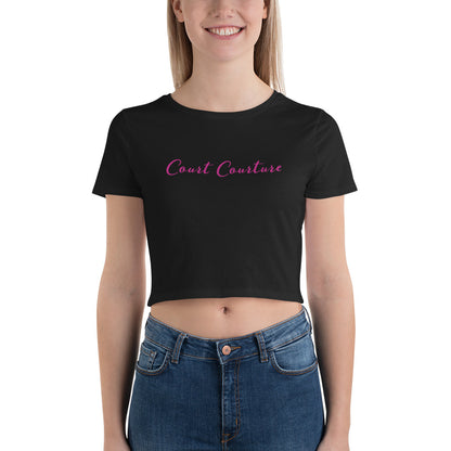 Court Courture - Pickleball & other court sports - Women’s Crop Tee