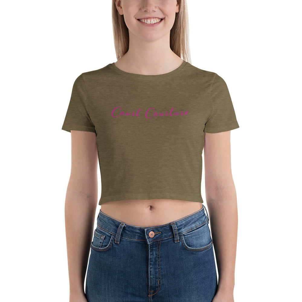 Court Courture - Pickleball & other court sports - Women’s Crop Tee