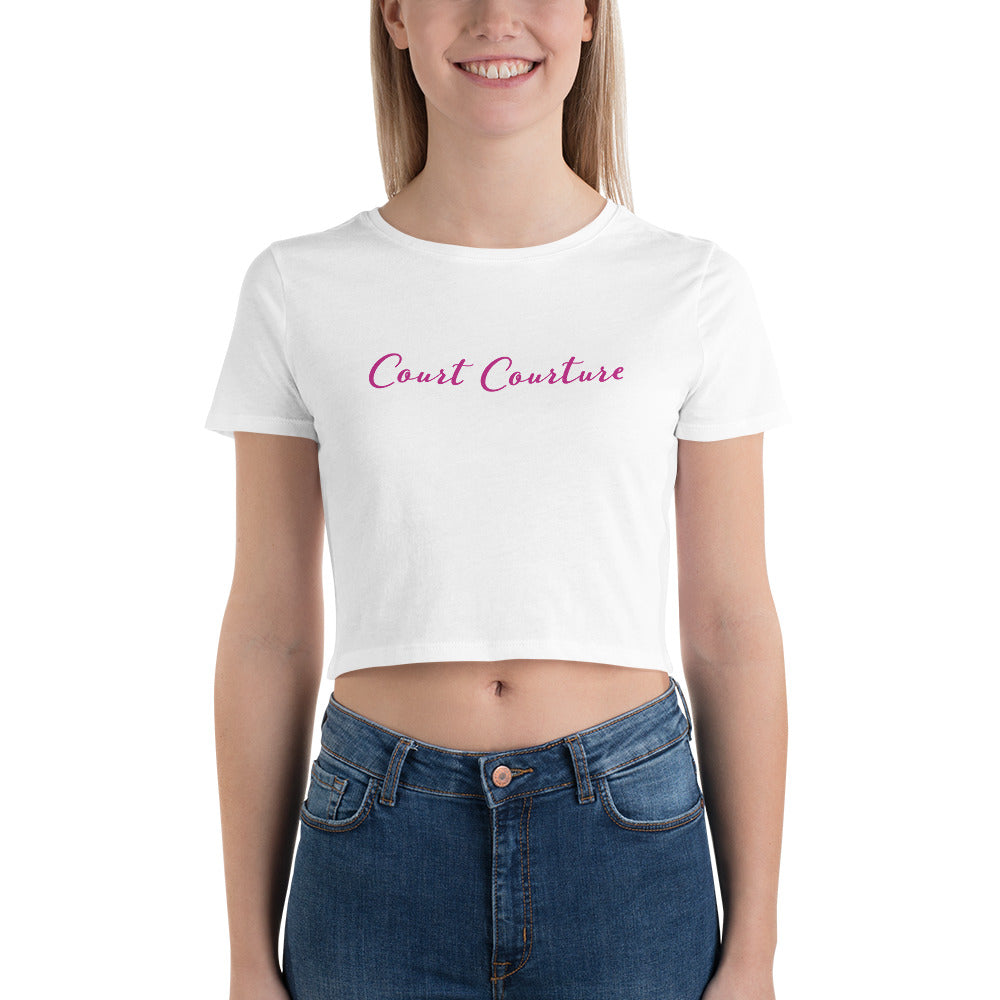 Court Courture - Pickleball & other court sports - Women’s Crop Tee