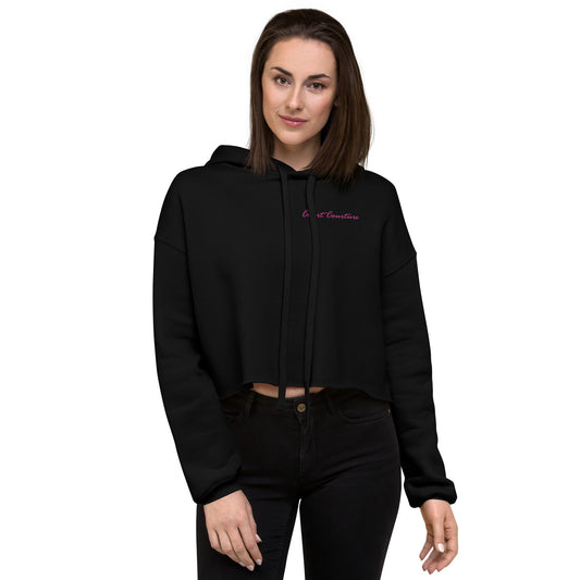 Court Courture - Pickleball or other sports fans of the court - Crop Hoodie