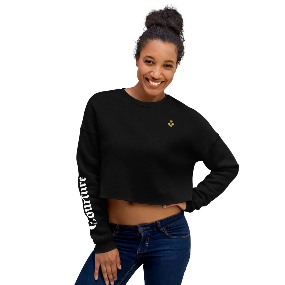 Courture Pickleball Crop Sweatshirt