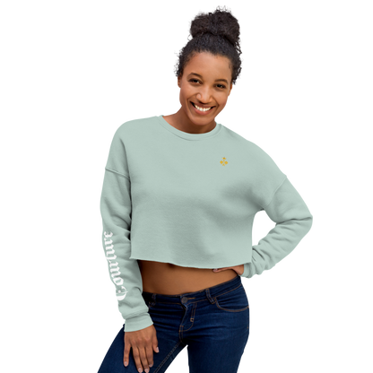 Courture Pickleball Crop Sweatshirt